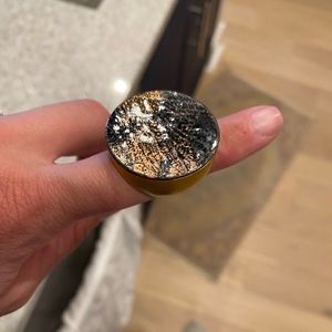 Leighelena Gold ring with tops